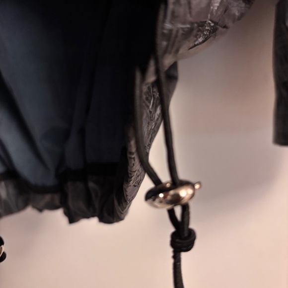 Love Paris Women’s Nylon Zip Up Jacket Gray Size T5 (XL) - Picture 4 of 12